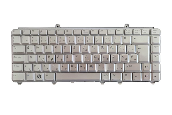 Dell Inspiron 1525, 1526, XPS M1330 gyári használt magyar ezüst billentyűzet (0RN166)