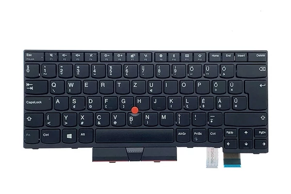 Lenovo ThinkPad T470, A475 gyári használt magyar billentyűzet trackpointtal (01HX314)