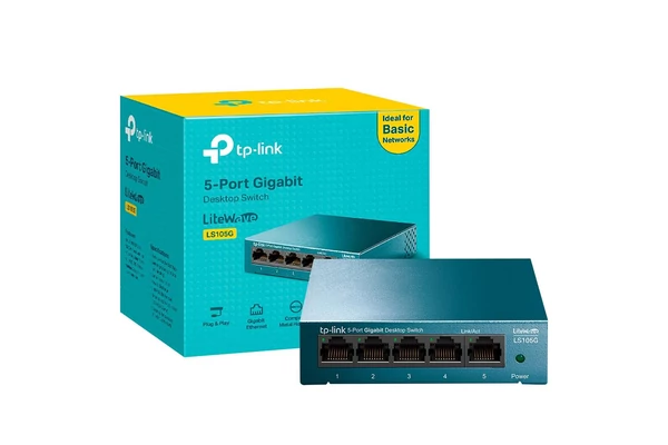 TP-Link Switch - LS105G (5 port, 1Gbps)