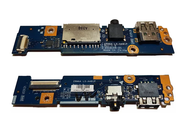 Toshiba Satellite M50-A használt USB-kártyaolvasó-Jack panel LS-A481P