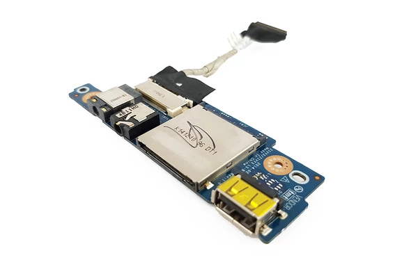 Lenovo IdeaPad Y50 használt USB+kártyaolvasó+Audio panel LS-B113P