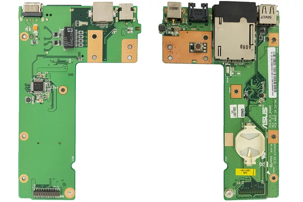 Asus K52 használt DC/USB/LAN/KÁRTYOLVASÓ panel (60-NXMDC1000-E01, 60-NXMDC1000-C01)