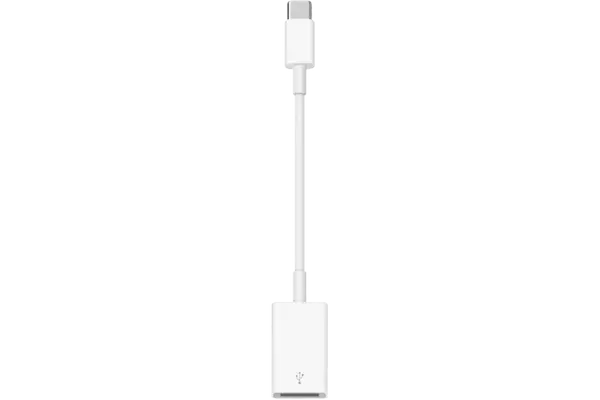 Apple USB aljzat - Type-C adapter kábel 12cm Fehér