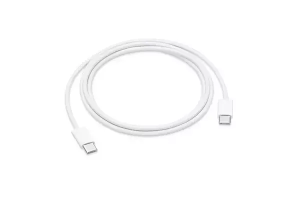 Apple iPhone, iPad 1 méteres Type-C - Type-C adat és töltő kábel Gyári (MM093ZM/A) (MUF72AM/A utód)