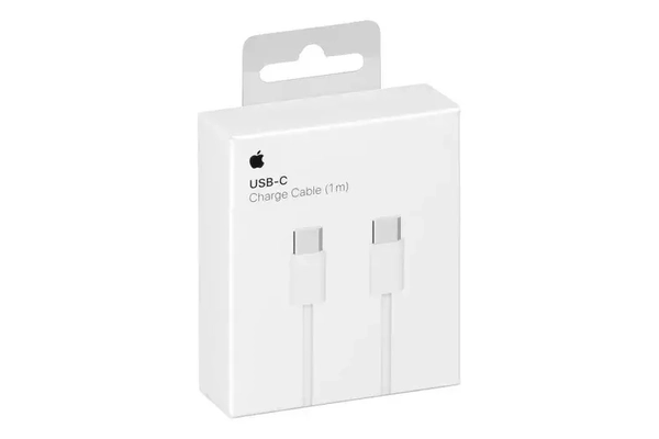 Apple gyári USB-C to USB-C (Type-C) adat, töltőkábel 1m, fehér (MUF72AM/A)