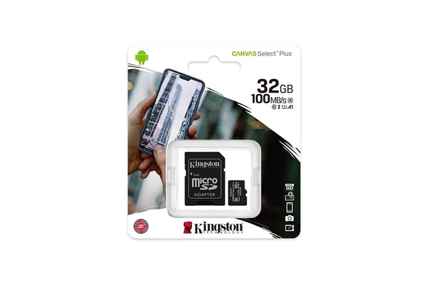 Kingston microSDHC Canvas Select Plus 32GB
