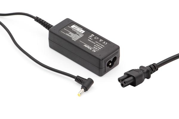 Toshiba 19V 2.37A 45W helyettesítő új töltő, PA3822E-1AC3, (csatlakozó átmérő: 4mm/1,7mm)