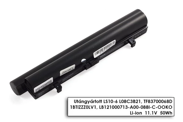 Lenovo IdeaPad S9, S9e, S10, S10e, S12 helyettesítő új 6 cellás 4400mAh fekete akkumulátor (45K2178)