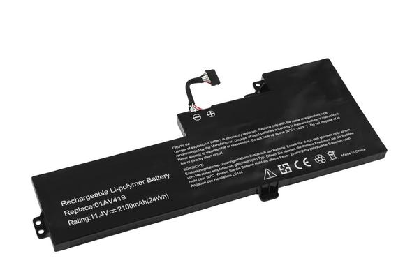 Lenovo ThinkPad T470, T480, 2100mAh belső akkumulátor (01AV419)