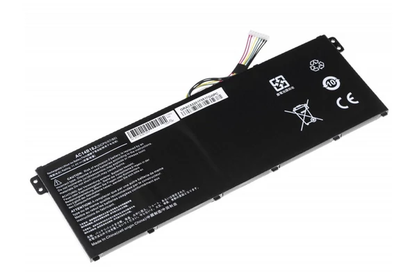 Acer Aspire ES1-311, Chromebook CB3-111, Travelmate B116-M helyettesítő új 3 cellás 3500mAh akkumulátor, AC14B18J