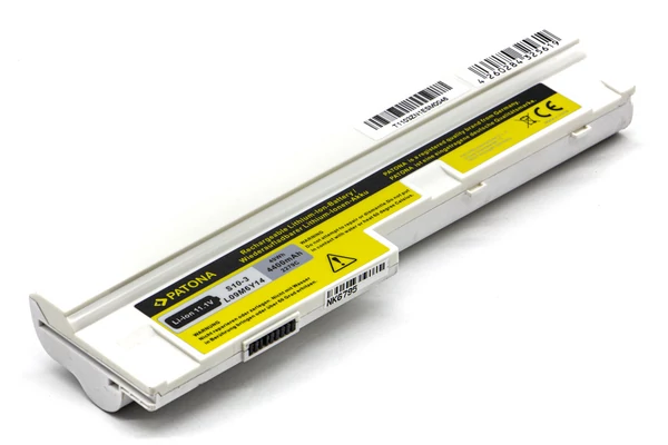 Lenovo IdeaPad S10-3, S205, U160, U165 helyettesítő új 6 cellás 4400mAh fehér akkumulátor (L09M6Y14)