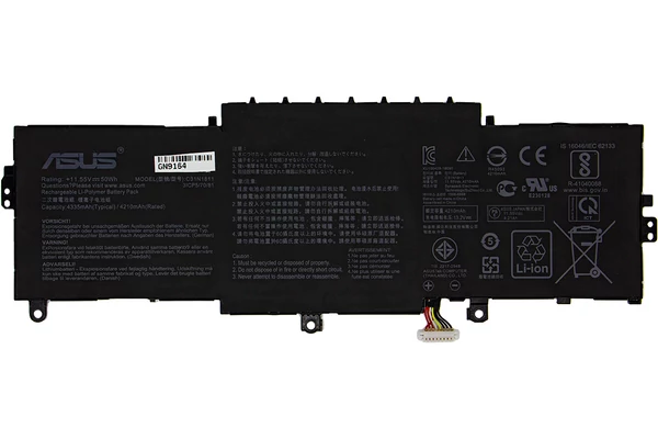 Asus ZenBook UX433FA, UX433FN gyári új 50Wh 4210mAh akkumulátor (0B200-03080000, C31N1811)