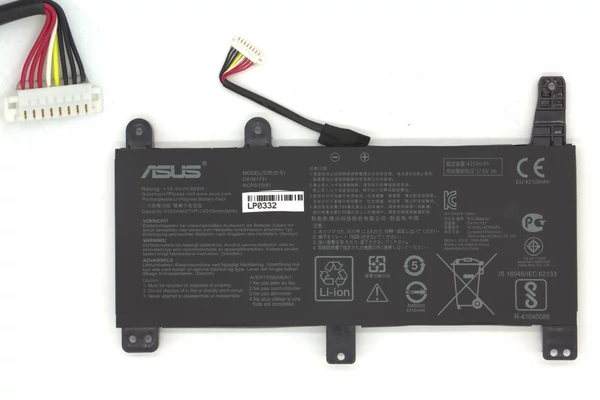 Asus ROG Strix G G531GU, G731GV gyári új 66Wh 4200mAh akkumulátor (C41N1731-2)