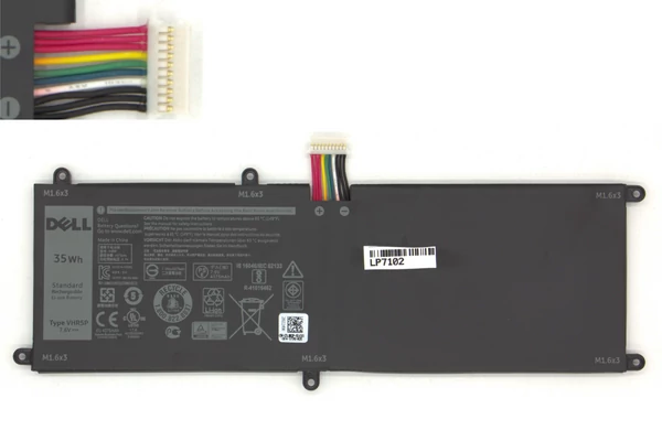 Dell Latitude 11 5175, 11 5179 gyári új 2 cellás 35Wh 4375mAh akkumulátor (VHR5P)