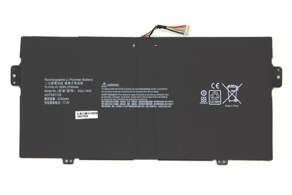 Acer Spin SP714-51-M5MM gyári új 4570mAh akkumulátor (SQU-1605)