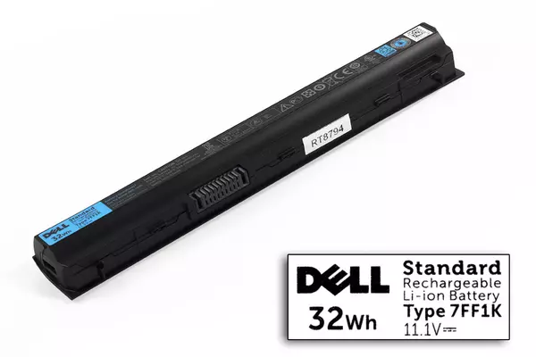Dell Latitude E6230, E6330 gyári új 3 cellás 2850mAh akkumulátor (TYPE 7FF1K, DPN 0R8R6F)