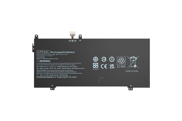 HP Spectre X360 13-AE000, 13T-AE000 sorozathoz utángyártott 3 cellás 5275mAh akkumulátor (929072-855, CP03XL)