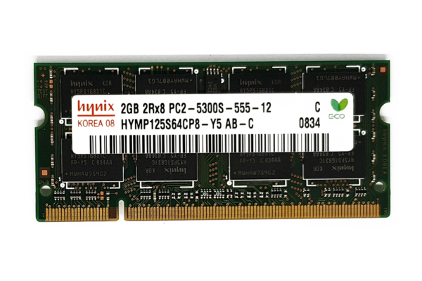 2GB DDR2 667MHz használt laptop memória