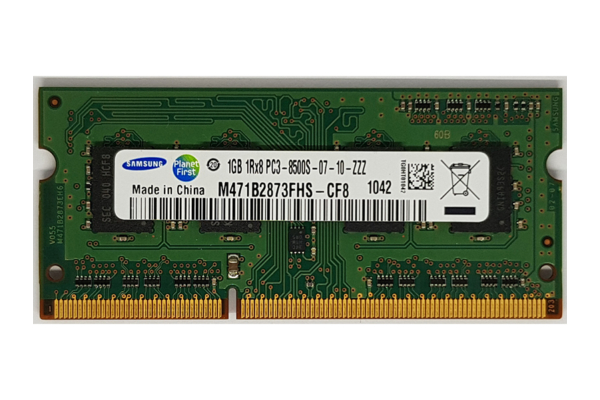 1GB DDR3 1066MHz használt laptop memória