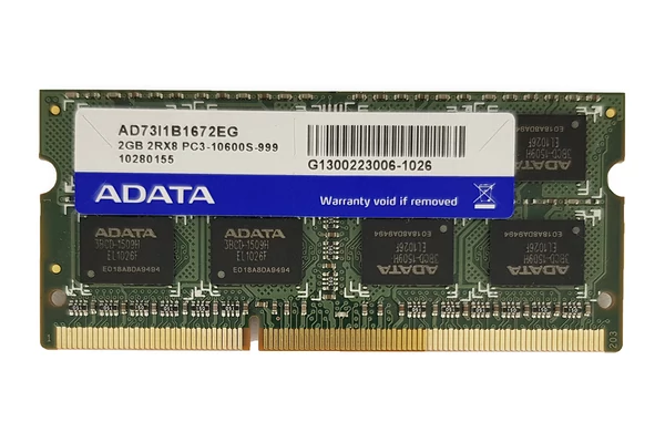 2GB DDR3 1333MHz használt laptop memória