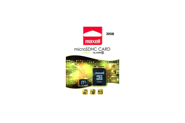 Maxell microSDHC kártya 32GB