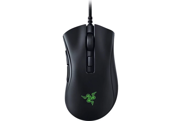 Razer DeathAdder V2 Mini Gaming egér, ultra light 72g, SpeedFlex kábel, Chroma RGB világítás,  fekete