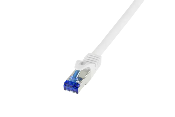 Logilink Patch kábel Ultraflex, Cat.6A, S/FTP, fehér, 0,5 m