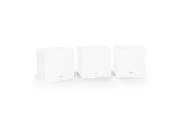 Tenda Mesh WiFi AC2100 - MW12 (3pack; 300Mbps 2,4GHz + 867Mbps 5GHz x2; 3port 1Gbps)