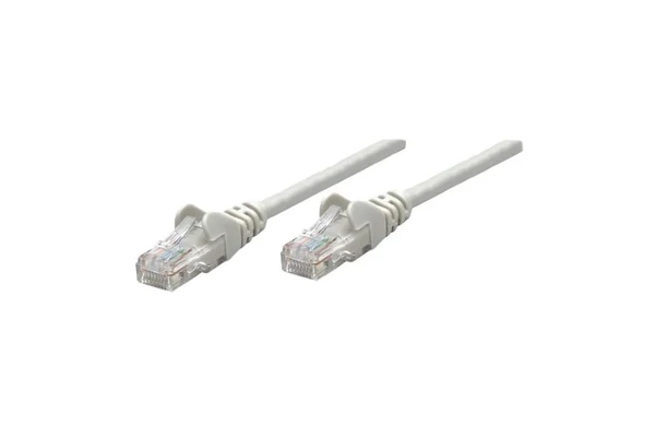 Manhattan Kábel - U/UTP Patch (RJ45 to RJ45, Cat6, 5m, Bézs)