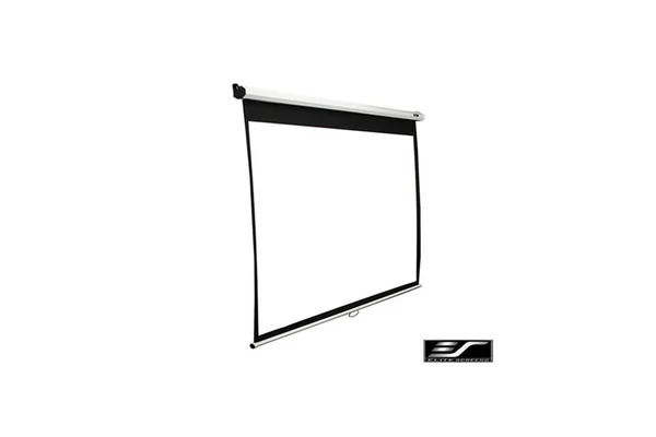 EliteScreens 136" (1:1) manuális fali vászon M136XWS1 (244 x 244 cm, Fehér váz)