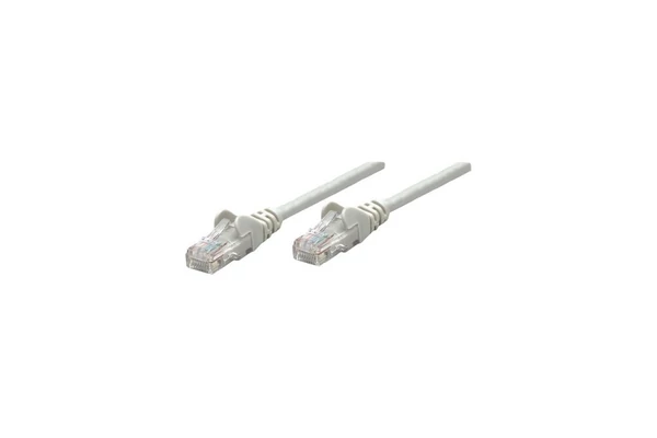 Manhattan Kábel - U/UTP Patch (RJ45 to RJ45, Cat5e, 5m, Bézs)
