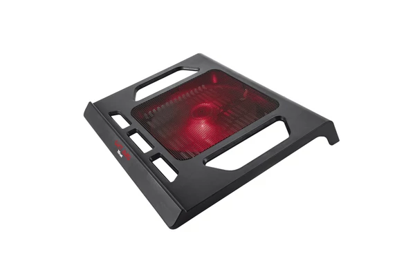 Trust Notebook Hűtő Pad - GXT 220 Kuzo (USB-ről működő ventilátor; 17,3"-ig; fekete)
