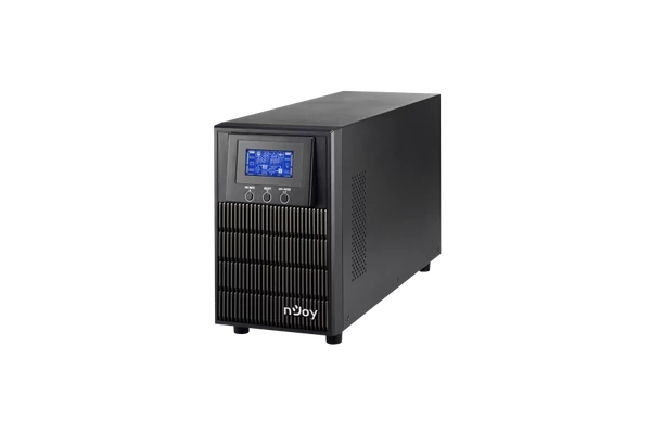 NJOY Szünetmentes  2000VA - Aten Pro 2000 (3 Schuko, USB/RS-232, On-line, szinuszhullám, generátor támogatás, Eco mód)