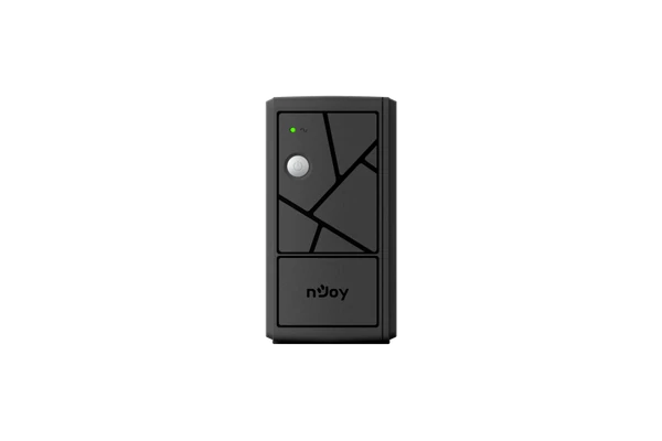 NJOY Szünetmentes  800VA - Keen 800 USB (2 Schuko, line-interaktív, USB menedzsment, RJ11/45 vonalvédelem, fekete)