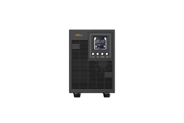 NJOY Szünetmentes  2000VA - Echo Pro 2000 (4 Schuko, RS-232, On-line, szinuszhullám, generátor támogatás, fekete)