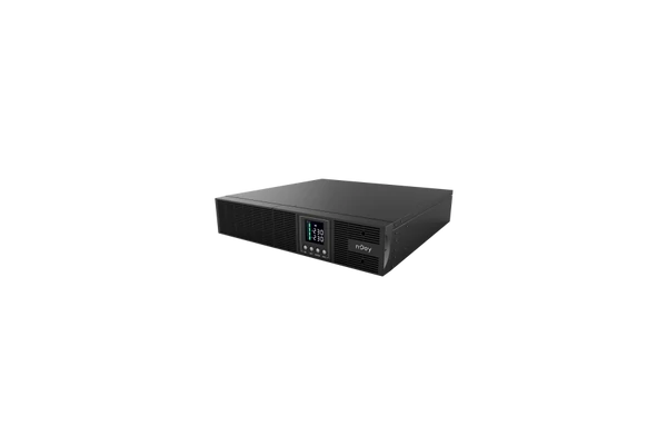 NJOY Szünetmentes 2000VA - Aster 2K (8x IEC C13, On-line, RS232, USB, szoftver, LCD kijelző, 2U rack)