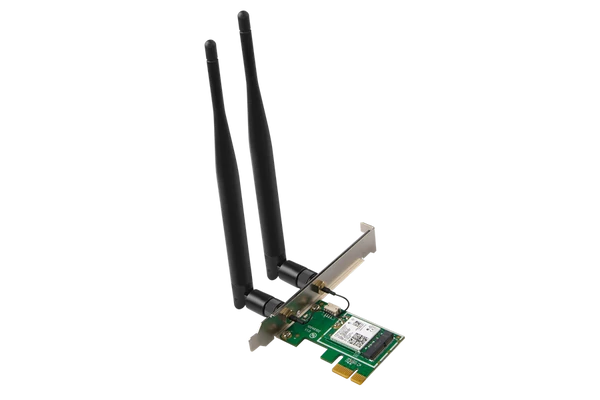Tenda Hálózati adapter WiFi AX3000 - E30 (PCI-E; 574Mpbs 2.4GHz + 2402Mbps 5GHz; 2x5dBi Antenna)