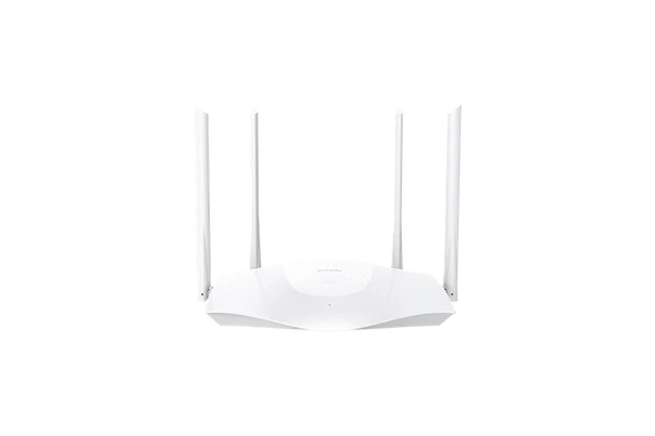 Tenda Router WiFi AX1800 - RX3 (574Mbps 2,4GHz + 1201Mbps 5GHz; 4port 1Gbps, MU-MIMO; 4x6dBi)