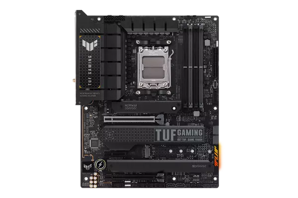 Asus Alaplap - AMD TUF GAMING X670E-PLUS WIFI AM5 (X670, ATX, 4xDDR5 6400+MHz, LAN, 4xSATA3, 4x M.2, HDMI+DP)