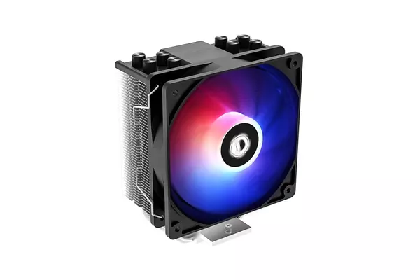 ID-Cooling CPU Cooler - SE-214-XT (13.8-30,5dB; max. 115,87 m3/h; 4pin, 4 db heatpipe, 12cm, PWM, LED)