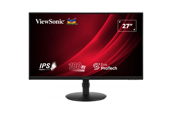 ViewSonic Monitor 27" - VG2708A (IPS, 100Hz 16:9, FHD, 5ms, 250cd/m2, D-sub, HDMI, DP, VESA, SPK, mag.áll, pivot)
