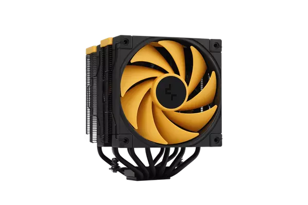 DeepCool CPU Cooler - AK620 Zero Dark Zoria (28 dB; max, 117,21 m3/h; 4pin csatlakozó, 6 db heatpipe, 2x12cm, PWM)