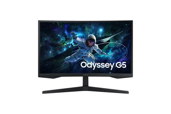 Samsung Monitor 27" - S27CG552EU (VA, 2560x1440, 16:9, QHD, 165HZ, 300cd/m2, 1ms, Ívelt)