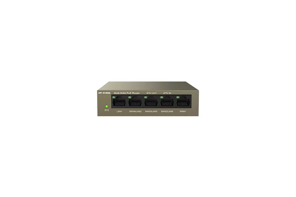 IP-COM Router - M20-PoE (5x 1Gbps; 4x at/af PoE+; 55W; ProFi Cloud)