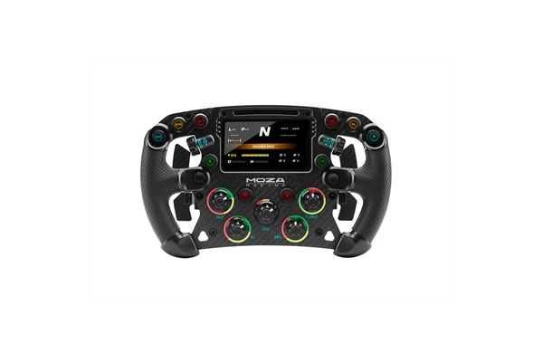 Moza Racing kiegészítő - FSR Kormánykerék (Dual Clutch, RGB, 4,3 inch kijelző, 280mm)