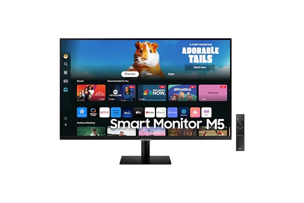Samsung Monitor 27" - S27DM500EU (VA, 1920x1080, 16:9, FHD, 60HZ, 250cd/m2, 4ms, Smart)