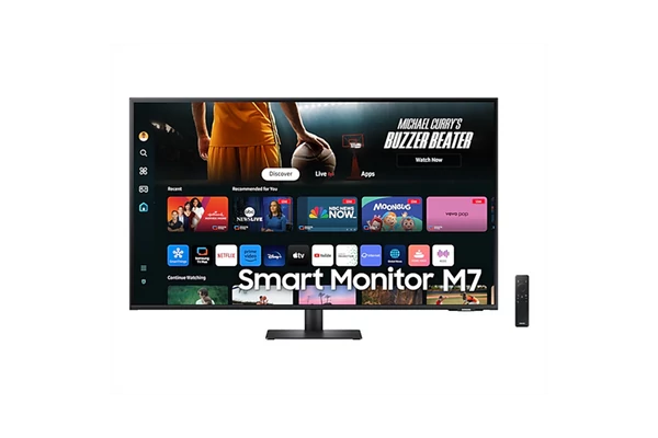 Samsung Monitor 43" - S43DM702UU (VA, 3840x2160, 16:9, UHD, 60HZ, 300cd/m2, 4ms, Smart)