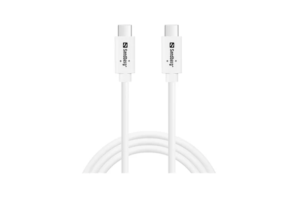 Sandberg Kábel - USB-C>C USB 3.1 G2 100W, 1M