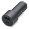 budi Autós Dupla USB szivar töltő Type-C  3.0 gyorstöltés 20W (CC626TB)
