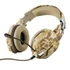 Kép 5/7 - Trust 22125 GXT 322D Carus Gaming Headset, desert camo